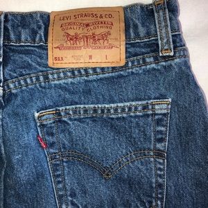 Vintage Levi jean skirt